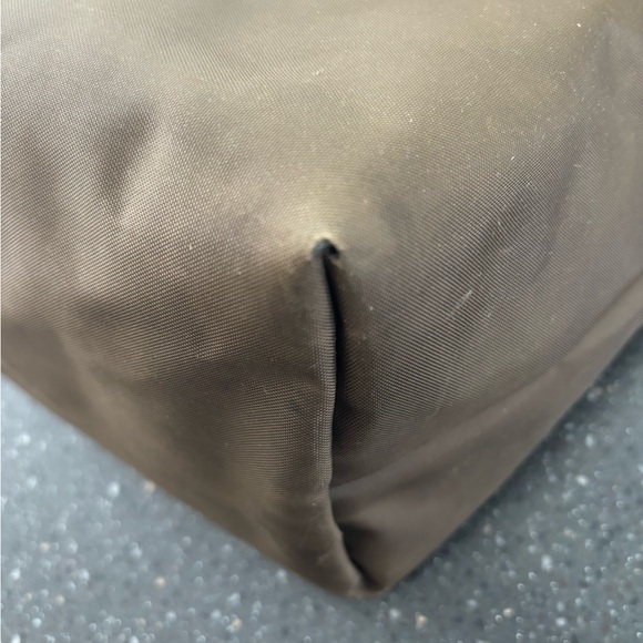 Longchamp Olive Green Leather Trim Tote Bag - Picture 10 of 10